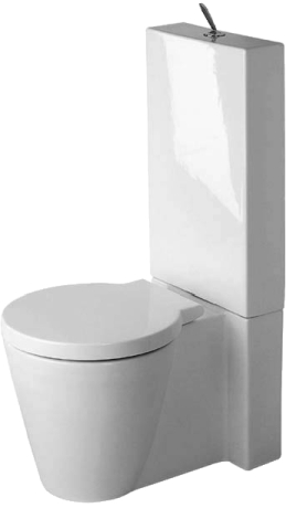 Duravit Starck1 monoblokkos wc 023309 00 64+872710 00 85
