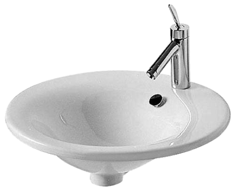 Duravit Starck1 Ø 57 cm beépíthető mosdó 040753 00 00