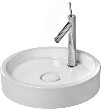 Duravit Starck1 Ø 47 cm bútorral aláépíthető mosdó 0386470000