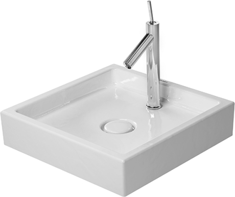 Duravit Starck1 47x47 cm ráültethető mosdó 0387470027