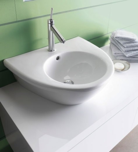 Duravit Starck2 55x47 cm ráültethető mosdó 041155 00 27