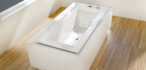 Wellis Nefertum E-Max™ feszített víztükrű akrilkád