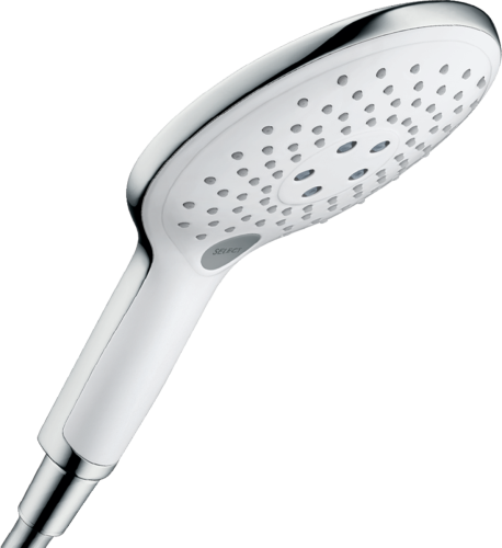 Hansgrohe Raindance Select 150 Air 3jet fehér/króm kézizuhany EcoSmart 9 l/perc 28588 400 (28588400)