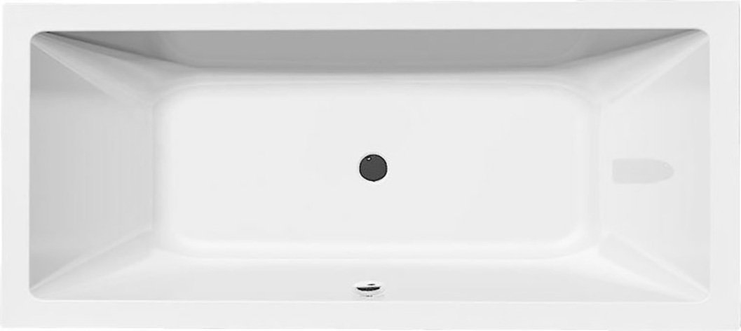 Sapho AQUALINE NISA 180x80 cm akril kád, fehér A1880