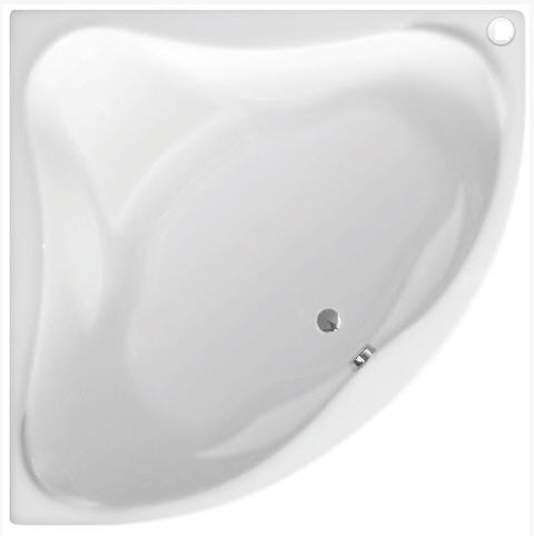 Aqualine Dunaj 140x140 sarokkád