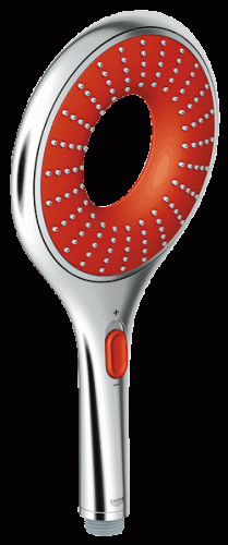 Grohe Rainshower Icon kézizuhany króm/piros 27443 000 (27443000)