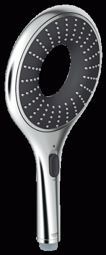 Grohe Rainshower Icon kézizuhany króm/gránit 9,5 l 27640 000 (27640000)