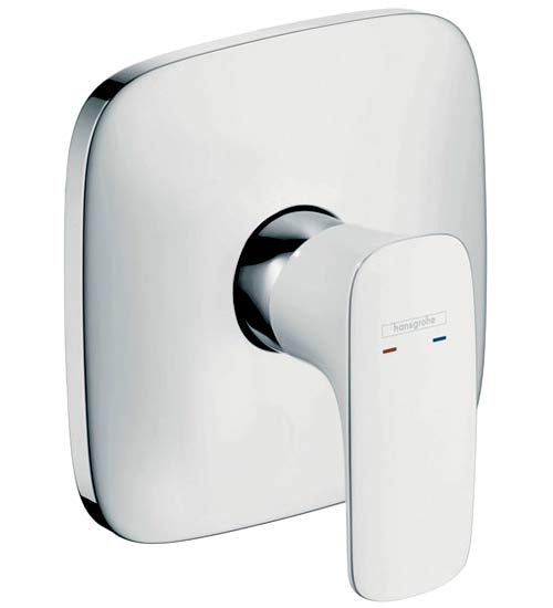 Hansgrohe PuraVida 15665 000 falsík alatti króm zuhany csaptelep külső rész (15665 000)