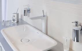 Hansgrohe PuraVida 15072 400 egykaros magasított króm/fehér mosdó csaptelep (15072400)