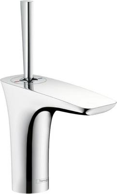Hansgrohe Puravida egykaros króm mosdócsaptelep 100 push-open lefolyó-garnitúrával kézmosóhoz 15075 000 (15075000)