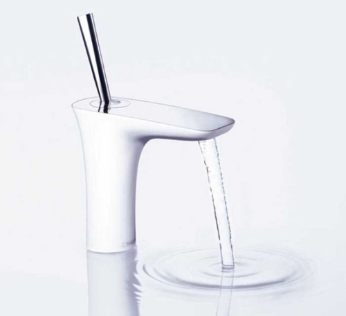 Hansgrohe Puravida egykaros króm/fehér mosdócsaptelep 110 15074 400 (15074400)
