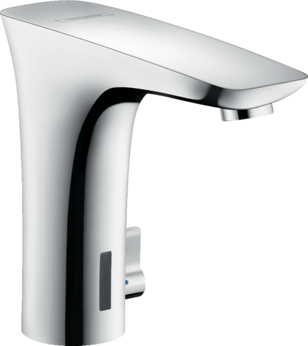 Hansgrohe PuraVida króm elektronikus mosdócsaptelep hőmérséklet-szabályozóval, elemes működtetésű 15170000 (K)
