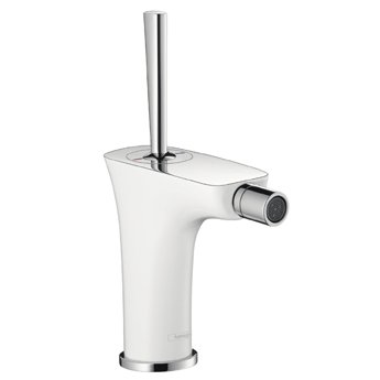 Hansgrohe Puravida egykaros króm/fehér bidécsaptelep 15270 400 (15270400)