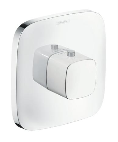 Hansgrohe PuraVida Highflow fehér/króm falsík alatti termosztát színkészlet 59 l/perc 15772 400 (15772400)