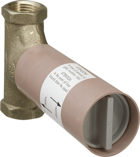 Hansgrohe Alaptest gumibetéttel 130 l/ perc, falsík alatti elzárószelep színkészlethez 15970 180 (15970180)