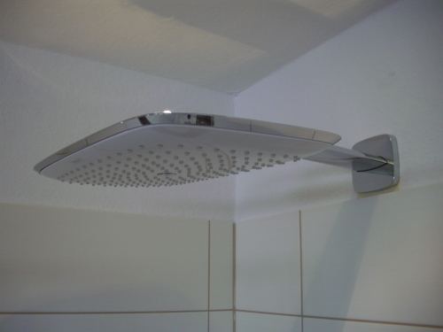 Hansgrohe PuraVida fehér/króm fejzuhany 400 Air 1jet, 390 mm-es zuhanykarral 27437 400 (27437400)