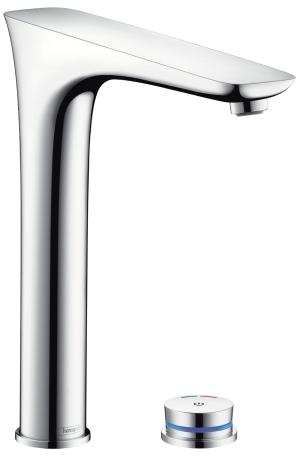 Hansgrohe PuraVida 2-lyukú króm elektronikus konyhai csaptelep 230 V-os hálózati csatlakozással 15805 000 (15805000)