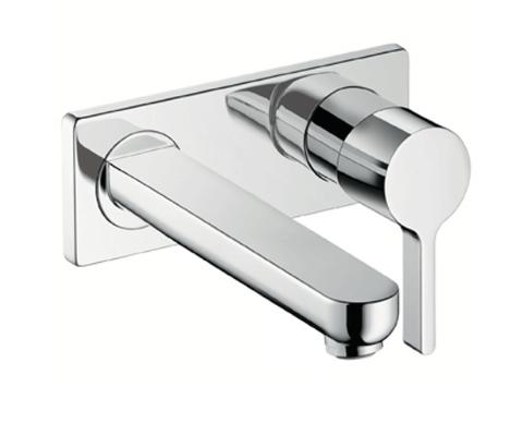Hansgrohe Metris S Egykaros mosdócsaptelep színkészlet falsík alatti szereléshez 225 mm-es kifolyóval 31163 000 (31163000)
