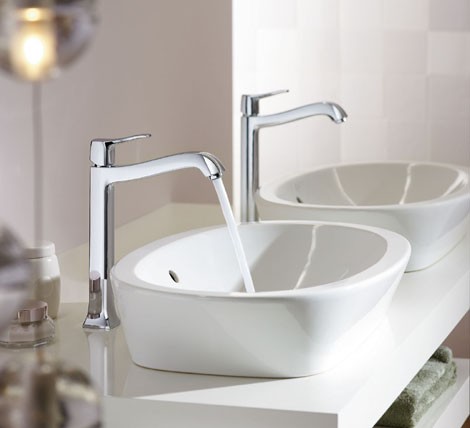 Hansgrohe Metris Classic Egykaros, magasított mosdócsaptelep mosdótálakhoz 250 31078 000 (31078000)