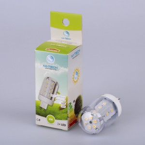 M-Tech G9 Spot 27 LED SMD, 230V, 4,5W, 360Lm Meleg Fehér 3000K, 3036, MTL459 led izzó