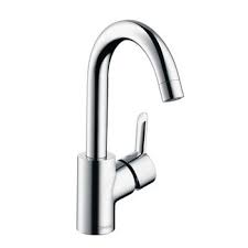 Hansgrohe Focus S Egykaros magasított mosdócsaptelep lefolyó-garnitúra nélkül 360°-ban elforgatható 31710 000 (31710000)