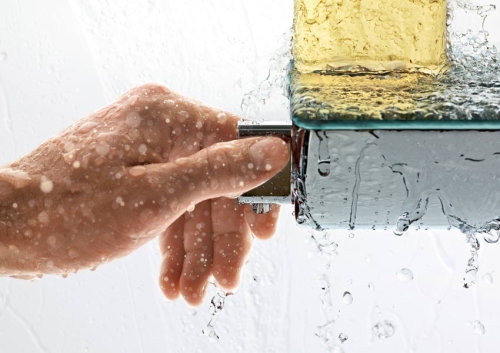 Hansgrohe Ecostat Select® falsíkon kívüli króm kádtermosztát 13141 000 (13141000)
