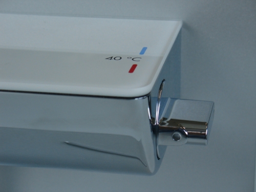 Hansgrohe Ecostat Select® falsíkon kívüli fehér/króm zuhanytermosztát 13161 400 (13161400)