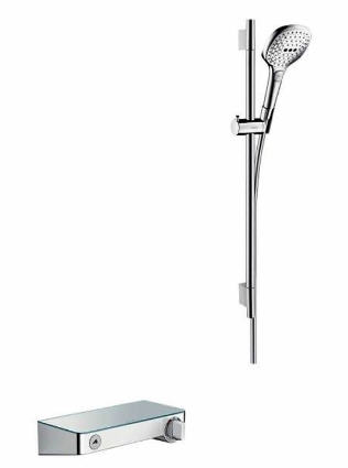 Hansgrohe ShowerTablet Select 300 króm Combi 0.65 m Raindance Select E 120 3jet kézizuhannyal 27026000 (27026000)