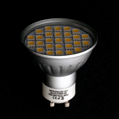 Integraled IL-JS 27SMD 4W, GU10, 390 lm, meleg fehér led spot izzó