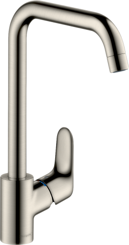 Hansgrohe Focus egykaros rozsdamentes acél hatású konyhai mosogató csaptelep DN15 31820 800 (31820800)