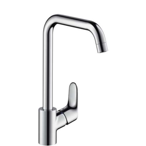 Hansgrohe Focus Egykaros rozsdamentes acél hatású konyhai csaptelep elektromos, átfolyós vízmelegítőkhöz 31822 800 (31822800)