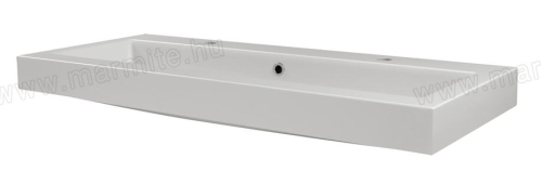 Marmy Regina 105x45 cm-es ráültethető öntött márvány mosdó