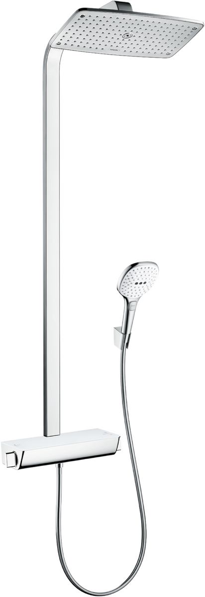 Hansgrohe Raindance Select 360 Showerpipe zuhanyrendszer, fehér/króm 27112 400 (27112400)