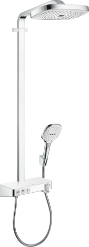 Hansgrohe Raindance Select E 300 3jet Showerpipe fehér/króm zuhanyrendszer 27127 400 (27127400)