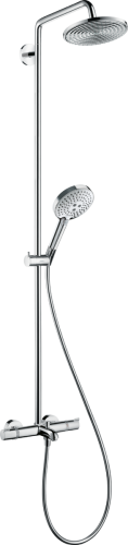 Hansgrohe Raindance Select S 240 1jet Showerpipe króm zuhanyrendszer kádtöltővel 27117 000 (27117000)