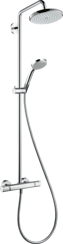 Hansgrohe Croma 220 Showerpipe Air 1jet zuhanyrendszer EcoSmart 9 l/ perc 27188 000 (27188000)