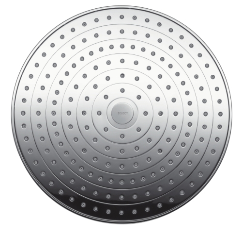 Hansgrohe Raindance Select S 300 2jet króm fejzuhany 100 mm mennyezeti csatlakozóval 27337 000 (27337000)
