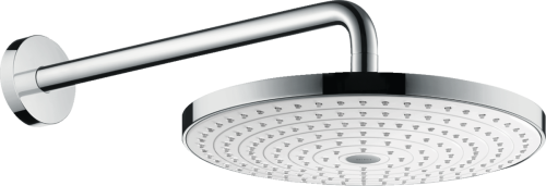 Hansgrohe Raindance Select S 300 2jet fehér/króm fejzuhany 390 mm zuhanykarral 27378 400 (27378400)
