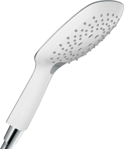 Hansgrohe Raindance Select E 150 3jet fehér/króm kézizuhany EcoSmart 9 l/perc 26551 400 (26551400