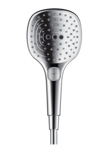Hansgrohe Raindance Select E 120 3jet / Unica’S Puro 0.65 m króm zuhanyszett 26620 000 (26620000)