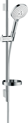 Hansgrohe Raindance Select S 120/Unica S Puro fehér/króm zuhanyszett, 0,65 m 26630 400 (26630400)