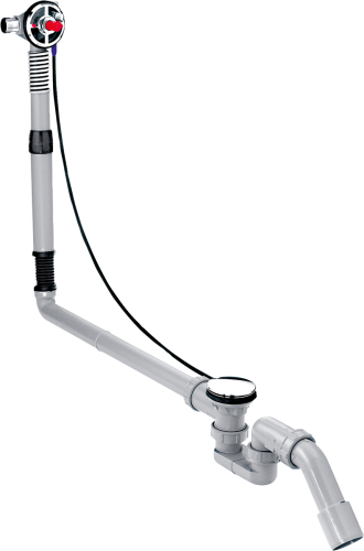 Hansgrohe Exafill S kádtöltő le- és túlfolyógarnitúra alaptest speciális kádakhoz 58116 180 (58116180)