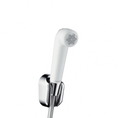 Hansgrohe Bidette 1jet kézizuhany/ Porter‘S zuhanytartó szett 1,25m zuhanycsővel 32127 000 (32127000)