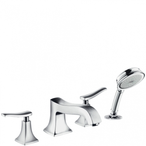 Hansgrohe Metris Classic 4-lyukú peremre szerelhető kádcsaptelep 31314 000 (31314000)