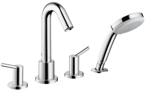 Hansgrohe Talis 4-lyukú peremre szerelhető kádcsaptelep 32314 000 (32314000)