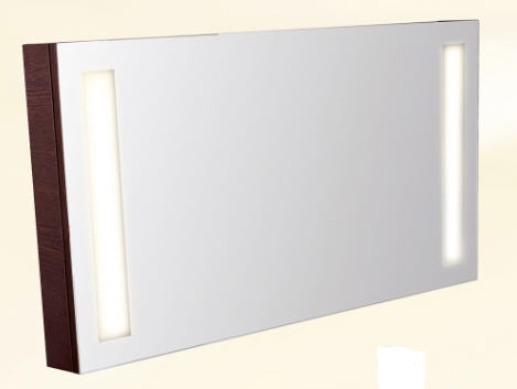 Infinity Venezia 1200 wenge fürdőszobabútor + tükör led világítással (mosdó nélkül)