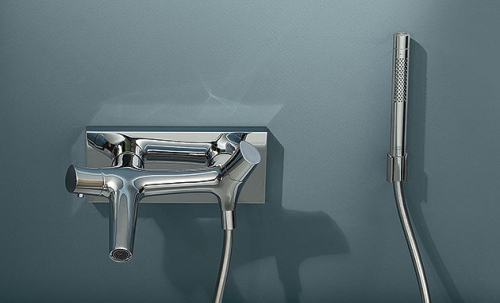 Hansgrohe AXOR Starck Organic Termosztátos kádcsaptelep, falsíkon kívüli szereléshez 12410000
