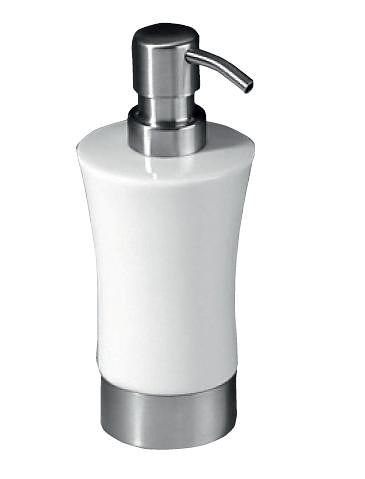 Sapho JUSTY szappanadagoló, 300ml, kerámia/inox (1308-31)