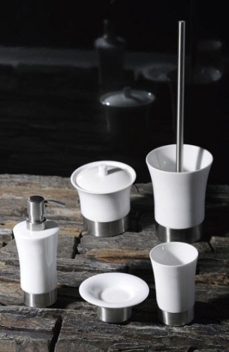 Sapho JUSTY WC-kefe, kerámia/inox (1308-28)