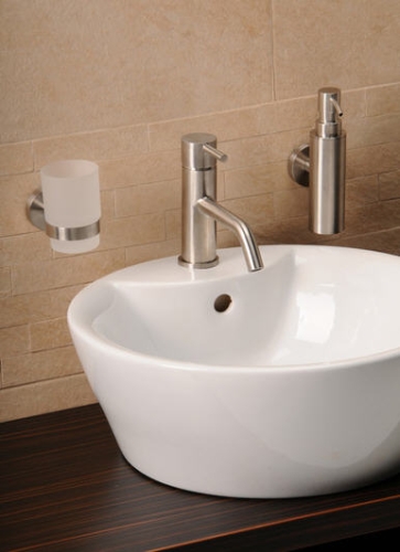 Sapho Minimal mosdócsaptelep leeresztő nélkül, inox (MI002)